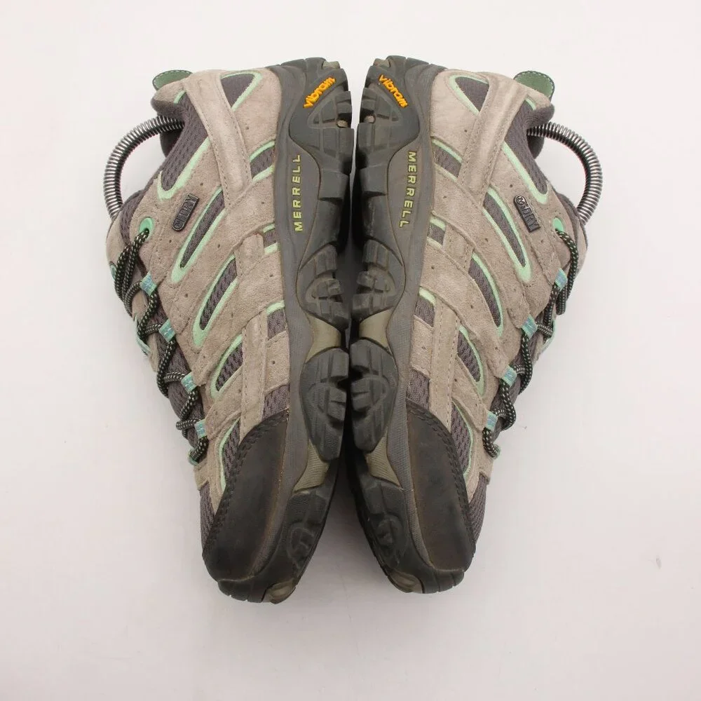 Merrell Moab 2 Women's Size US 8.5 Hiking Shoes Drizzle/Mint J06028 Waterproof_8